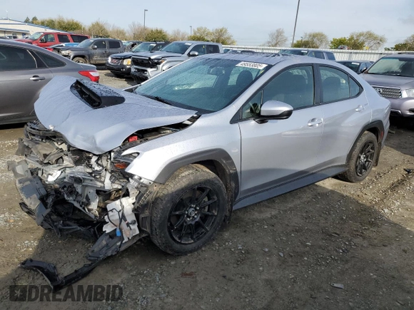 2023 Subaru WRX Premium with VIN JF1VBAF66P9811444, listed as a Copart auction lot 49553805 with 40,111 mi miles and Salvage Title. Bid and sale history available at carsss.com. Image 1.