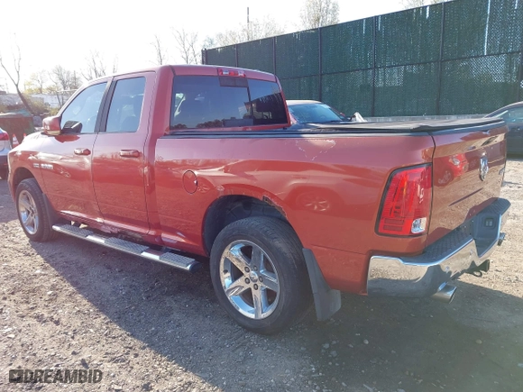 2009 Dodge Ram 1500 SLT with VIN 1D3HV18T39S731832, listed as a IAAI auction lot 42039890 with 176,812 mi miles. Bid and sale history available at carsss.com. Image 3.