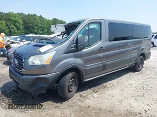 2015 Ford Transit XL z VIN 1FBZX2YM5FKA67328, wystawiony jako IAAI lot #42413489 z przebiegiem 169 375 mil mil oraz . Historia ofert i sprzedaży dostępna na DreamBid. Obrazek 2.