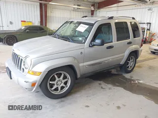 2005 Jeep Liberty Limited with VIN 1J4GL58K45W614346, listed as a IAAI auction lot 42092283 with 206,115 mi miles and . Bid and sale history available at carsss.com. Image 2.