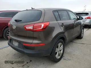 2013 Kia Sportage LX with VIN KNDPB3A29D7365641, listed as a Copart auction lot 83667044 with 135,085 mi miles and Salvage Title. Bid and sale history available at carsss.com. Image 3.