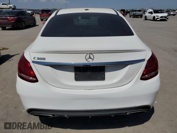 2018 Mercedes-Benz C 300 with VIN 55SWF4JB3JU237454, listed as a Copart auction lot 49486325 with 119,869 mi miles and Salvage Title. Bid and sale history available at DreamBid. Image 6.