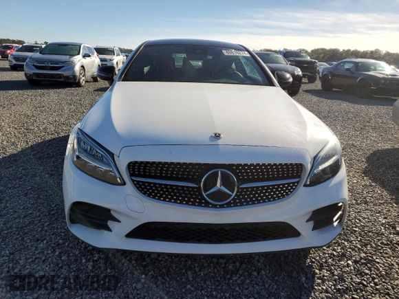 2023 Mercedes-Benz C 300 with VIN W1KWJ8EBXPG122548, listed as a Copart auction lot 80816274 with 10,142 mi miles and Salvage Title. Bid and sale history available at DreamBid. Image 5.