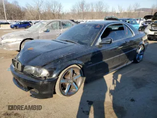 2003 BMW 3 Series 325Ci with VIN WBABS33453PG89418, listed as a Copart auction lot 89134855 with 120,869 mi miles and Salvage Title. Bid and sale history available at carsss.com. Image 1.