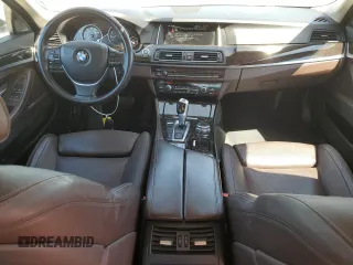 2015 BMW 5 Series 535i with VIN WBA5B1C54FG125819, listed as a Copart auction lot 48557755 with 85,106 mi miles and Clean Title. Bid and sale history available at carsss.com. Image 8.