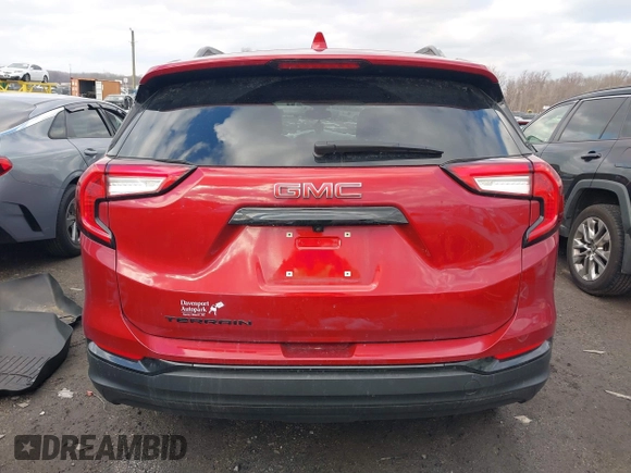 2024 GMC Terrain SLT с VIN 3GKALPEG2RL252105, выставлен на аукционе IAAI как лот 41253129 с пробегом 12 002 миль миль и . История ставок и продаж доступна на DreamBid. Изображение 16.