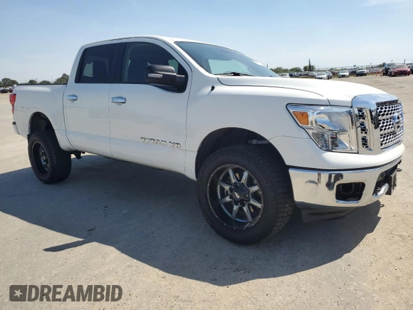 2018 Nissan Titan SV with VIN 1N6AA1E50JN537741, listed as a Copart auction lot 52802675 with 24,626 mi miles and Salvage title. Bid and sale history available at DreamBid. Image 4.