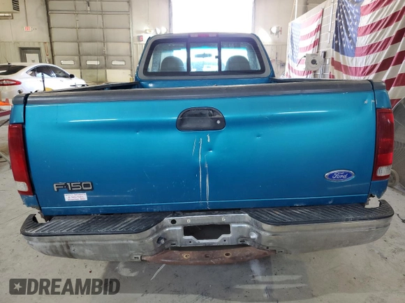 1997 Ford F-150 with VIN 1FTDF1763VLB43465, listed as a Copart auction lot 60018763 with 194,139 mi miles and Non repairable. Bid and sale history available at DreamBid. Image 6.
