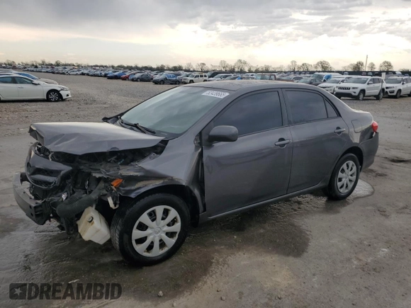 2011 Toyota Corolla L with VIN JTDBU4EE4B9136249, listed as a Copart auction lot 52439665 with 0 mi miles and Salvage Title. Bid and sale history available at carsss.com. Image 1.
