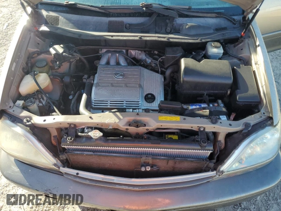 2001 Lexus RX 300 with VIN JTJGF10U410103362, listed as a Copart auction lot 85323674 with 117,263 mi miles and Salvage Title. Bid and sale history available at DreamBid. Image 11.