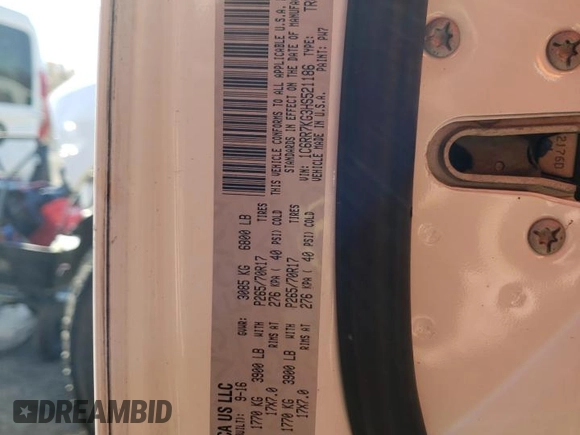 2017 Ram 1500 Tradesman с VIN 1C6RR7KG3HS521186, выставлен на аукционе Copart как лот 78784374 с пробегом 98 532 миль миль и Списание • Salvage title. История ставок и продаж доступна на DreamBid. Изображение 13.