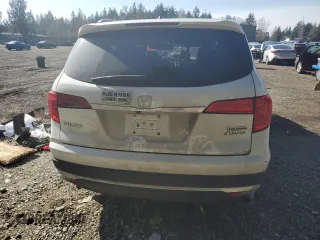2017 Honda Pilot Touring with VIN 5FNYF6H95HB030731, listed as a Copart auction lot 47133765 with Not Provided miles and Salvage Title. Bid and sale history available at DreamBid. Image 6.