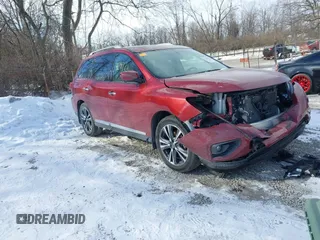 2017 Nissan Pathfinder SV с VIN 5N1DR2MM3HC641388, выставлен на аукционе IAAI как лот 41297216 с пробегом 90 011 миль миль и . История ставок и продаж доступна на DreamBid. Изображение 1.