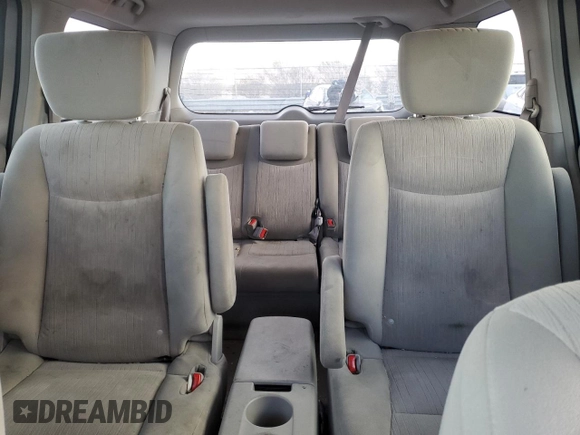 2013 Nissan Quest SV with VIN JN8AE2KP3D9064972, listed as a Copart auction lot 48404305 with 83,205 mi miles and Salvage title. Bid and sale history available at DreamBid. Image 10.