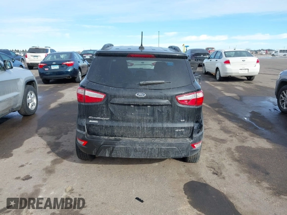 2018 Ford EcoSport SE with VIN MAJ6P1ULXJC228707, listed as a IAAI auction lot 41630469 with 91,070 mi miles. Bid and sale history available at carsss.com. Image 16.