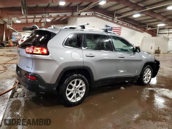 2014 Jeep Cherokee Latitude with VIN 1C4PJLCB0EW102445, listed as a Copart auction lot 45412755 with 114,231 mi miles and Clean Title. Bid and sale history available at DreamBid. Image 3.