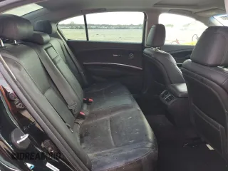 2016 Acura RLX Tech Pkg with VIN JH4KC1F58GC001638, listed as a Copart auction lot 43787985 with 66,701 mi miles and Salvage Title. Bid and sale history available at carsss.com. Image 11.