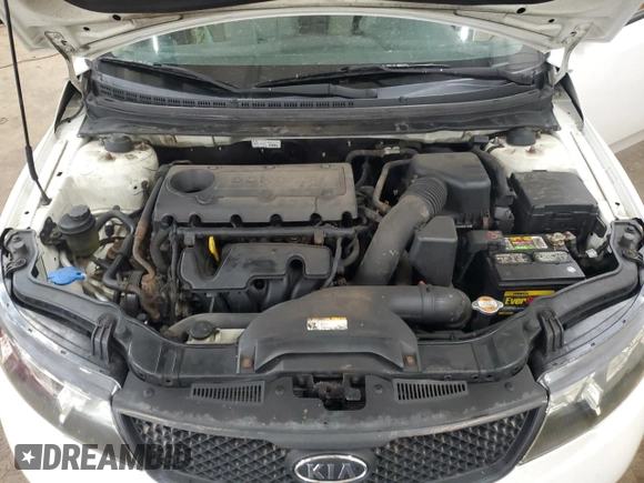 2010 Kia Forte LX with VIN KNAFT4A20A5285843, listed as a Copart auction lot 54995945 with 393,912 mi miles and Salvage Title. Bid and sale history available at carsss.com. Image 11.