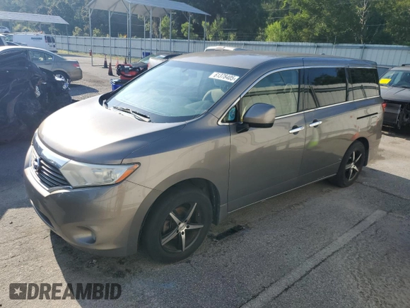 2015 Nissan Quest SV z VIN JN8AE2KP8F9127941, wystawiony jako Copart lot #61378405 z przebiegiem 184 944 mil mil oraz Czysty tytuł • Clean title. Historia ofert i sprzedaży dostępna na DreamBid. Obrazek 1.
