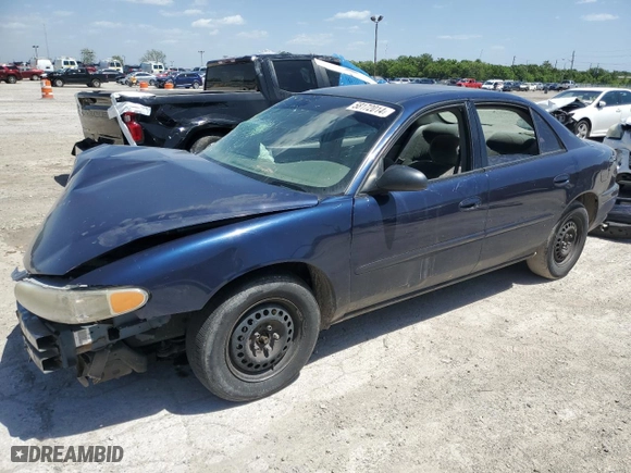 2003 Buick Century Custom with VIN 2G4WS52J831209918, listed as a Copart auction lot 58172014 with 0 mi miles and Salvage Title. Bid and sale history available at carsss.com. Image 1.