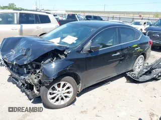 2019 Nissan Sentra SV z VIN 3N1AB7AP4KY323689, wystawiony jako IAAI lot #41965318 z przebiegiem 61 194 mil mil oraz . Historia ofert i sprzedaży dostępna na DreamBid. Obrazek 2.