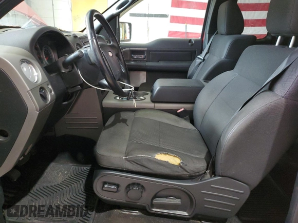 2007 Ford F-150 XLT with VIN 1FTPX14V27FB48857, listed as a Copart auction lot 59122965 with 196,724 mi miles and Salvage title. Bid and sale history available at DreamBid. Image 7.