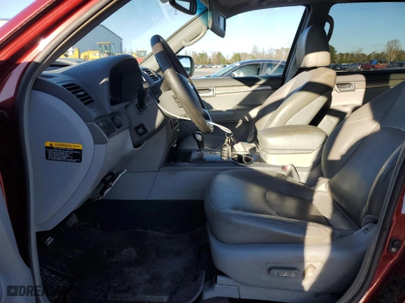 2009 Kia Borrego EX with VIN KNDJH741395022566, listed as a Copart auction lot 87231424 with 104,640 mi miles and Clean Title. Bid and sale history available at carsss.com. Image 7.