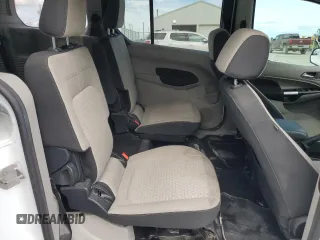 2022 Ford Transit Connect XLT with VIN NM0GS9F28N1543603, listed as a Copart auction lot 61275774 with 19,014 mi miles and Salvage title. Bid and sale history available at DreamBid. Image 11.