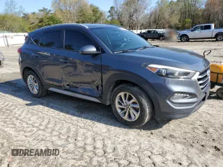 2017 Hyundai Tucson SE with VIN KM8J33A49HU485334, listed as a Copart auction lot 51931025 with 103,907 mi miles and Salvage Title. Bid and sale history available at DreamBid. Image 4.