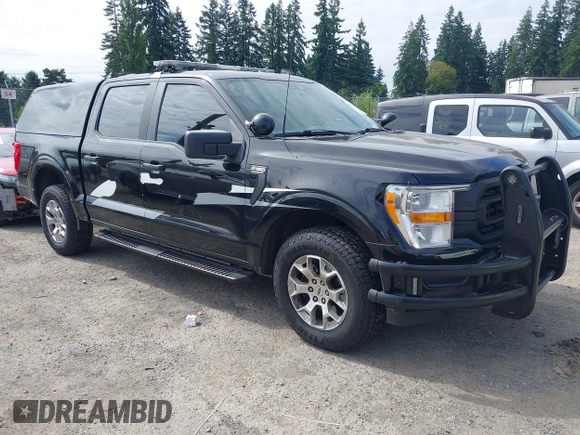 2022 Ford F-150 with VIN 1FTFW1P88NKD26828, listed as a IAAI auction lot 42702457 with 43,327 mi miles and . Bid and sale history available at DreamBid. Image 1.