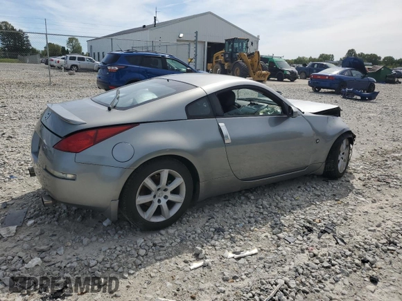 2005 Nissan 350Z with VIN JN1AZ34D05M606703, listed as a Copart auction lot 69631414 with 133,519 mi miles and Salvage Title. Bid and sale history available at DreamBid. Image 3.