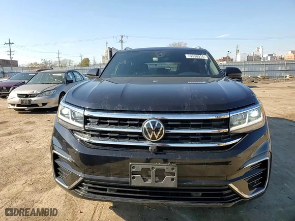 2022 Volkswagen Atlas Cross Sport 3.6L V6 SEL Premium R-Line with VIN 1V2FE2CAXNC202411, listed as a Copart auction lot 79530914 with 41,655 mi miles and Salvage Title. Bid and sale history available at carsss.com. Image 12.
