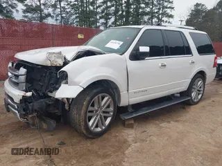 2016 Ford Expedition Platinum with VIN 1FMJU1MT8GEF06932, listed as a IAAI auction lot 41618770 with 188,611 mi miles and . Bid and sale history available at DreamBid. Image 17.