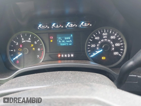 2020 Ford F-150 XL with VIN 1FTEW1EP7LFB03952, listed as a IAAI auction lot 42005565 with 95,847 mi miles and . Bid and sale history available at DreamBid. Image 7.