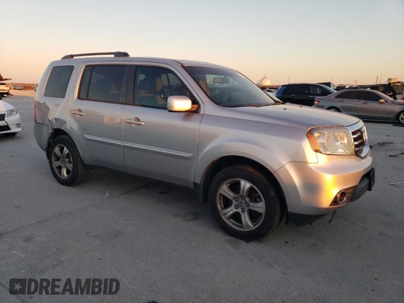 2013 Honda Pilot EX-L with VIN 5FNYF3H5XDB005619, listed as a Copart auction lot 86351994 with 117,864 mi miles and Salvage Title. Bid and sale history available at DreamBid. Image 4.