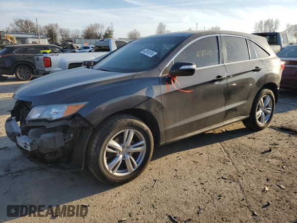 2015 Acura RDX with VIN 5J8TB4H39FL031592, listed as a Copart auction lot 43814514 with 107,020 mi miles and Salvage title. Bid and sale history available at DreamBid. Image 1.