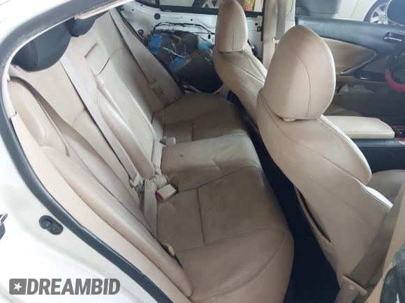 2008 Lexus IS 250 z VIN JTHBK262182068006, wystawiony jako IAAI lot #42753797 z przebiegiem 235 192 mil mil oraz . Historia ofert i sprzedaży dostępna na DreamBid. Obrazek 8.