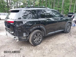 2023 Nissan Pathfinder SV with VIN 5N1DR3BA0PC259347, listed as a IAAI auction lot 42521314 with 44,370 mi miles and . Bid and sale history available at DreamBid. Image 4.