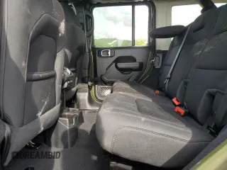 2021 Jeep Wrangler Unlimited Willys с VIN 1C4HJXDG9MW740262, выставлен на аукционе Copart как лот 54051745 с пробегом Не указан миль и Списание • Salvage title. История ставок и продаж доступна на DreamBid. Изображение 10.