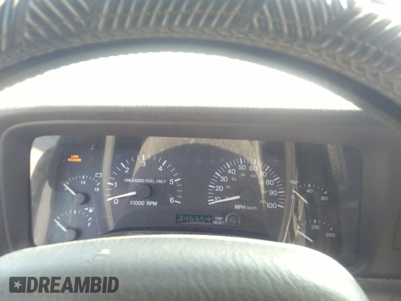 1999 Jeep Cherokee Sport with VIN 1J4FT68S1XL542270, listed as a IAAI auction lot 41665906 with 346,554 mi miles and . Bid and sale history available at DreamBid. Image 7.