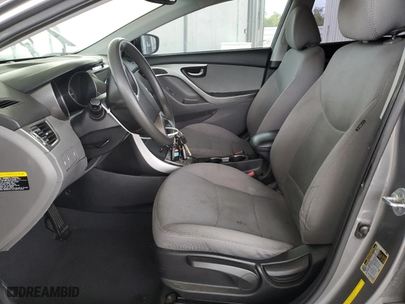 2013 Hyundai Elantra Limited PZEV with VIN 5NPDH4AE2DH284980, listed as a Copart auction lot 51364845 with 68,561 mi miles and Salvage Title. Bid and sale history available at carsss.com. Image 7.