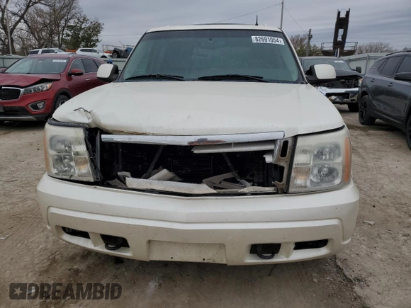 2002 Cadillac Escalade z VIN 1GYEK63N82R235118, wystawiony jako Copart lot #82691054 z przebiegiem 196 955 mil mil oraz Szkoda całkowita • Salvage title. Historia ofert i sprzedaży dostępna na DreamBid. Obrazek 5.