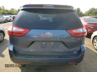 2016 Toyota Sienna LE with VIN 5TDJK3DC2GS133323, listed as a Copart auction lot 70515664 with 106,750 mi miles and Salvage Title. Bid and sale history available at carsss.com. Image 6.