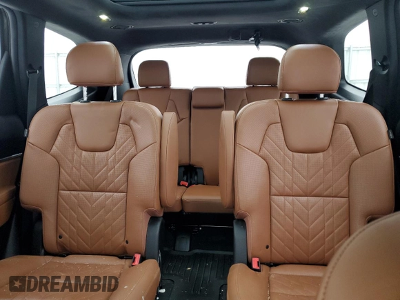 2023 Kia Telluride SX Prestige X-Pro with VIN 5XYP5DGC3PG354591, listed as a Copart auction lot 87465074 with 24,545 mi miles and Salvage title. Bid and sale history available at DreamBid. Image 10.