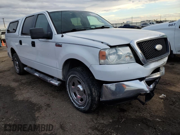 2007 Ford F-150 XLT with VIN 1FTRW14W47KC40614, listed as a Copart auction lot 42415565 with 295,398 mi miles and Salvage title. Bid and sale history available at DreamBid. Image 4.