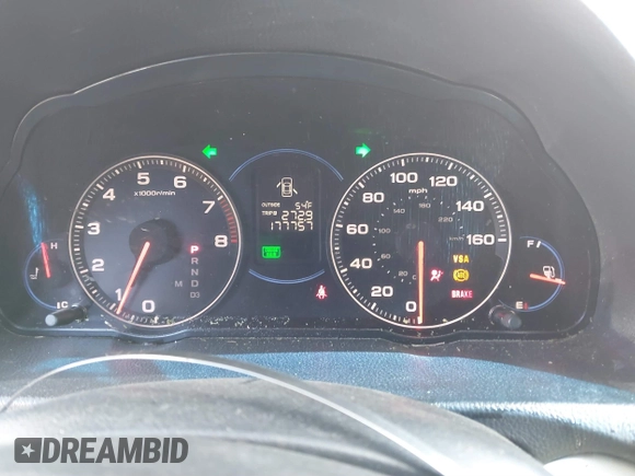 2004 Acura TSX w/Navigation with VIN JH4CL969X4C036084, listed as a IAAI auction lot 41726150 with 177,757 mi miles. Bid and sale history available at carsss.com. Image 7.