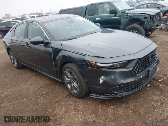 2024 Honda Accord EX с VIN 1HGCY1F32RA042448, выставлен на аукционе IAAI как лот 41774787 с пробегом 18 121 миль миль и . История ставок и продаж доступна на DreamBid. Изображение 1.