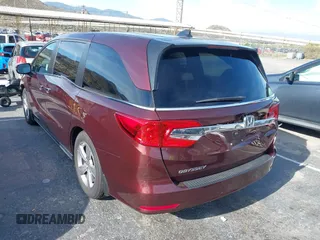 2018 Honda Odyssey EX z VIN 5FNRL6H54JB052364, wystawiony jako IAAI lot #42488415 z przebiegiem 96 971 mil mil oraz . Historia ofert i sprzedaży dostępna na DreamBid. Obrazek 3.