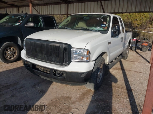 2006 Ford Super Duty F-250 XL with VIN 1FTNX20506EA60316, listed as a IAAI auction lot 41326461 with 1 mi miles. Bid and sale history available at carsss.com. Image 2.