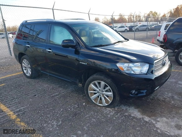2008 Toyota Highlander Hybrid Limited with VIN JTEEW44A582007326, listed as a IAAI auction lot 40987461 with 132,601 mi miles. Bid and sale history available at carsss.com. Image 1.